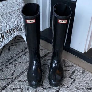 Hunter Rain Boots.